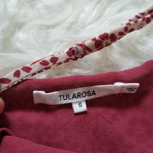 Tularosa Syrah Blouse Dusted Berry Small - Picture 11 of 13